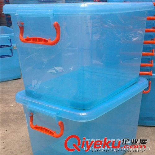 多彩簡(jiǎn)約有蓋收納箱整理箱可疊加儲(chǔ)物箱 大號(hào)