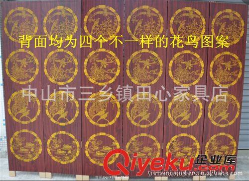【廠家直銷】松齡鶴壽 手繪立體漆畫 中式家具 屏風 首飾盒原始圖片3