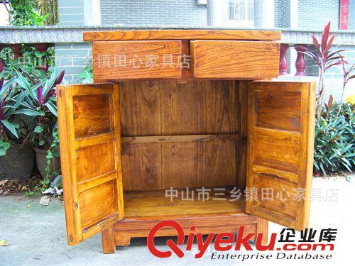 【廠家直銷】中式家具 古典家具 仿古家具 榆木兩斗兩門柜原始圖片3