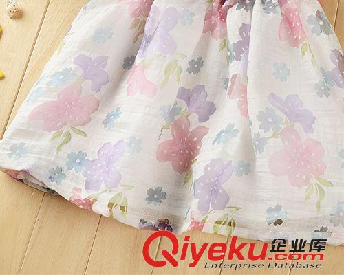 外貿(mào)品牌童裝兒童裙子夏款新品 韓版女童公主紗裙寶寶背心蓬蓬裙原始圖片3
