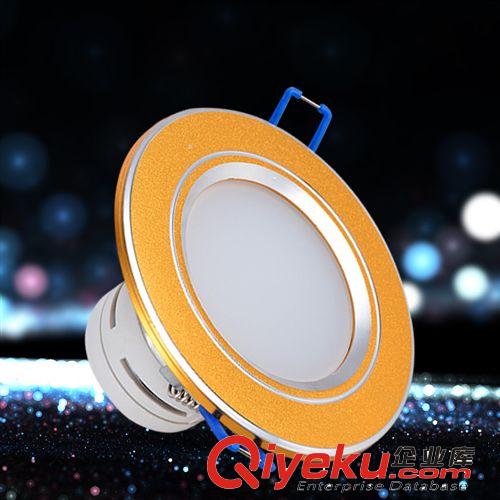 筒燈 LED筒燈 3W全套客廳吊頂天花燈 節(jié)能燈 護(hù)眼防霧筒燈原始圖片3