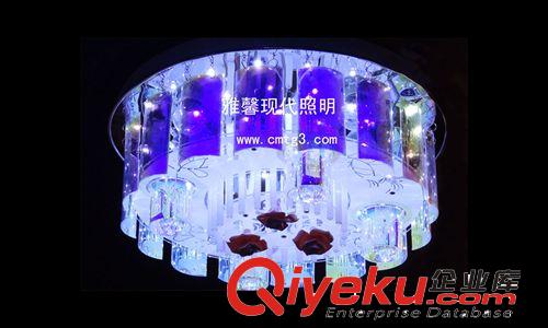 【特惠伙拼】平板低壓燈|圓形水晶燈|現代吸頂燈F105C|廣東品牌