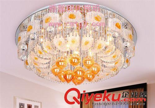 仿金色水晶燈|低壓燈新款|不銹鋼平板燈|廠家直銷|中檔家居燈具原始圖片3
