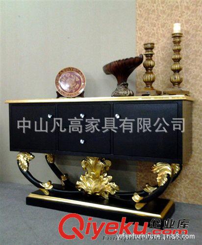 廣東歐式烤漆玄關(guān)臺美式實木彩繪客廳書房日式韓式書房臥室家具