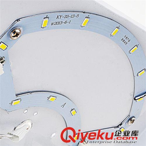 led臥室燈 現(xiàn)代簡(jiǎn)約淺色客廳格子臥室燈 方形吸頂燈 MB1091S原始圖片3