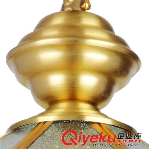 【光印】美式全銅吊燈 西歐復(fù)古銅吊燈 別墅酒店全銅燈 AL-MD1140原始圖片3