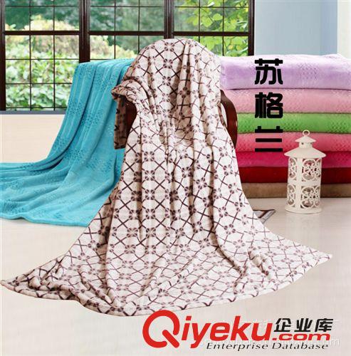 廠家直銷 毛絨毯 法蘭絨毯 空調(diào)毯 批發(fā)訂做原始圖片3