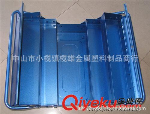 加厚型鐵制5斗折疊家用 工廠工具箱 修車間工具收納箱原始圖片2