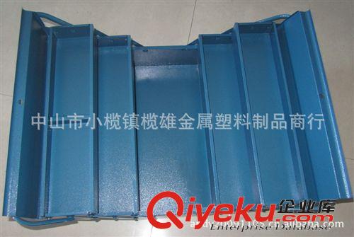 5盒折疊鐵制家用工廠工具箱 車間工具收納箱 畫畫用具收納箱原始圖片2