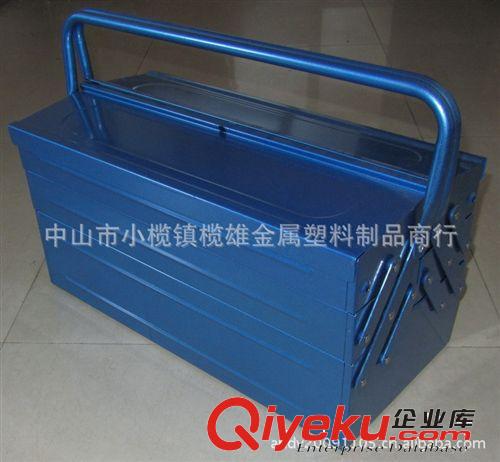 5盒折疊鐵制家用工廠工具箱 車間工具收納箱 畫畫用具收納箱原始圖片3