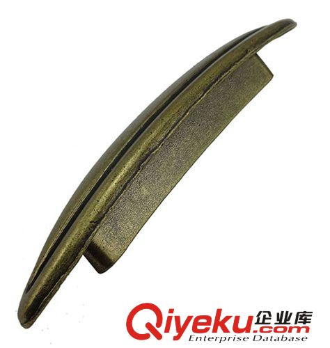 I117廠家直銷櫥柜用歐式美式雙孔拉絲鎳鋅合金拉手