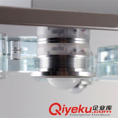 龍騰新款LED水晶燈 吸頂燈 燈具批發(fā) 纖薄燈現(xiàn)代簡約時尚LV8011-9原始圖片3