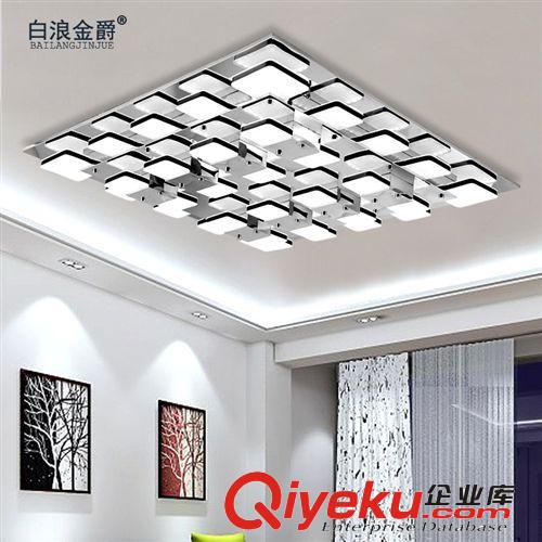 天空之城 現代不銹鋼大功率led客廳吸頂燈會場燈飾燈具 包郵物流