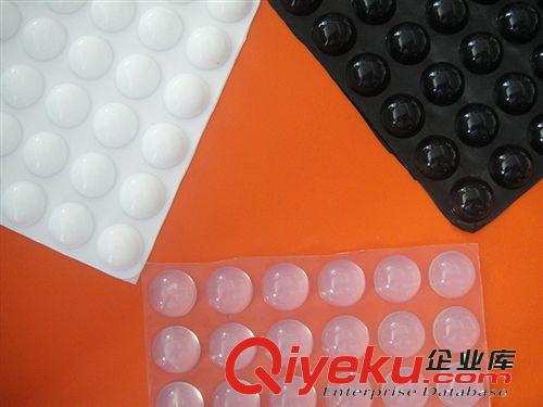 韓晶熱賣：成型透明硅膠墊 自粘硅膠腳墊 3M防滑硅膠墊廠家原始圖片3