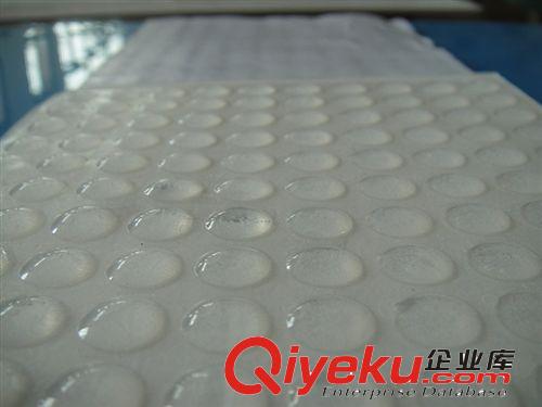 東莞3M透明硅膠墊 半球型10*3成型硅膠墊  方形硅膠底墊原始圖片2