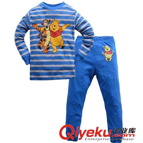 cp一件代發維尼熊家居服迪士尼男女童套裝外貿品牌韓國睡衣批發