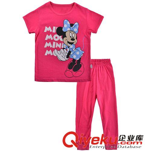 cp春秋款童套裝米妮家居服女童外貿(mào)品牌日韓歐美睡衣批發(fā)庫存