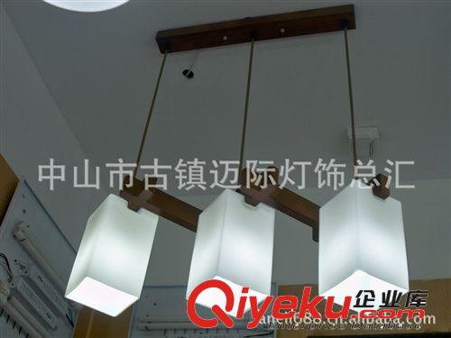 供應(yīng)吊燈 實木吊燈 中式餐廳吊燈 木藝吊燈 中式吊燈 玻璃吊燈原始圖片3