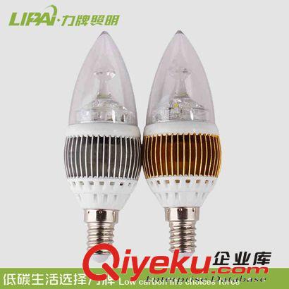 新品gd鰭片超亮LED金色燈泡3W4W節(jié)能燈泡拉尾蠟燭E14led Lamp