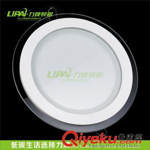 LED超薄款玻璃筒燈直徑200MM開孔160MM16公分15W高亮新品筒燈原始圖片2