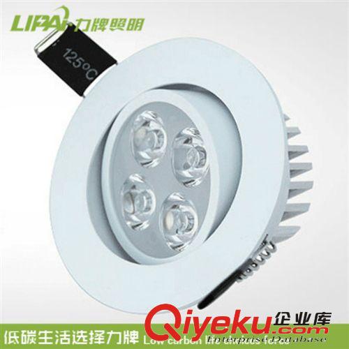 白色格子款方形LED筒燈射燈高品質12V220V110V調光款LED天花射燈