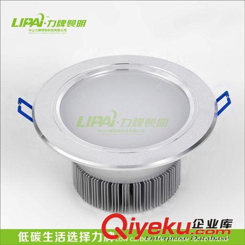 4寸LED筒燈射燈燈具12W一體化LED節(jié)能暗裝防霧筒燈2700K偏黃燈飾