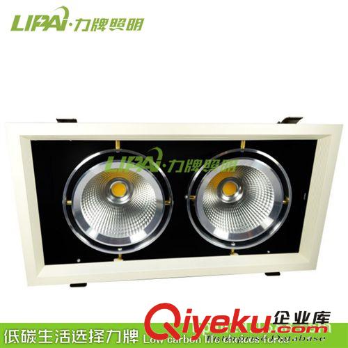 3w5w7w9w12w LED豆膽燈天花燈格柵燈格柵射燈三頭格柵燈 雙頭