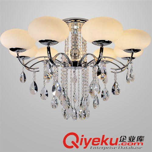 現(xiàn)代簡(jiǎn)約創(chuàng)意客廳燈大廳LED吸頂燈臥室燈水晶燈飾燈具批發(fā)原始圖片3