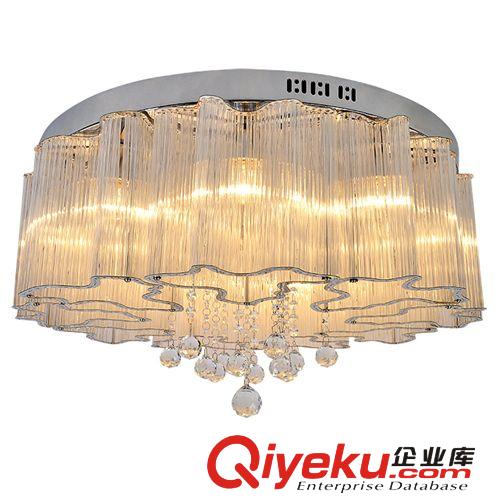 現代簡約創意云朵LED吸頂燈臥室燈水晶燈飾燈具批發