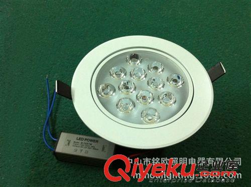 批發(fā)LED筒燈 12W 射燈 工程燈批發(fā)原始圖片2