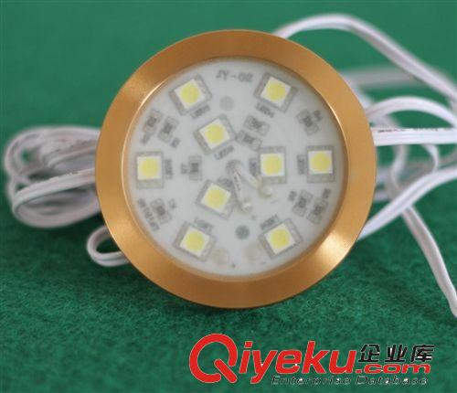 超薄圓形射燈 LED柜內(nèi)燈 明裝櫥柜燈原始圖片3