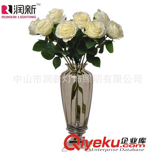 歐式后現代 玻璃家居飾品 擺件 新古典花瓶 燭臺 臺燈MS2015系列原始圖片3