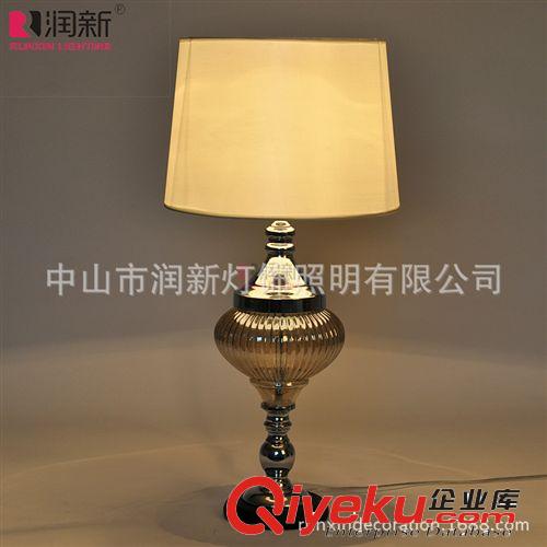 歐式后現(xiàn)代 玻璃家居飾品 擺件 新古典花瓶 燭臺(tái) 果盤(pán)MS1321系列原始圖片3