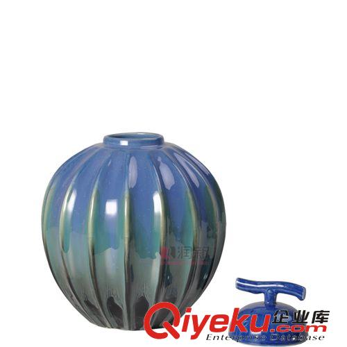 潤新新品廠家直銷批發(fā)歐式簡約陶瓷工藝品裝飾擺件糖果罐RD1044原始圖片2
