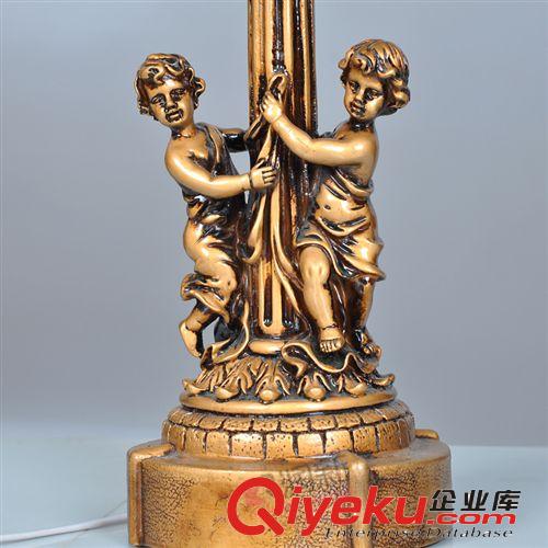 廠家批發(fā)歐式仿古樹脂小臺燈式古典家具燈臥室床頭溫馨燈R1118-1原始圖片3