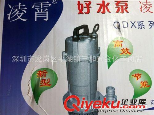 批發(fā)凌霄新款潛水泵QDX1.5-32-0.75潛水電泵750W原始圖片3