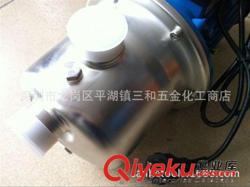 供應(yīng)廣東凌霄不銹鋼自吸水泵BJZ037-B型370W不銹鋼射流式自吸泵原始圖片3
