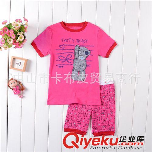ted泰迪熊女童家居套裝全棉可愛(ài)/gap童套裝家居服睡衣現(xiàn)貨批發(fā)