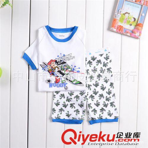 歐美熱銷動(dòng)漫賽車總動(dòng)員Cars/babygap家居服 童套裝純棉批發(fā)