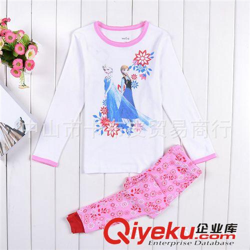 女童Frozen/gap兒童睡衣童家居服純棉童套裝外貿(mào)現(xiàn)貨批發(fā)原始圖片3