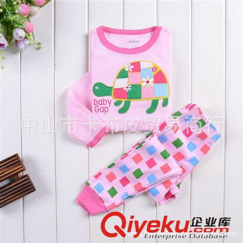 官網(wǎng)新款美國(guó)隊(duì)長(zhǎng)男童短袖套裝/babygap家居服全棉批發(fā) 工廠直銷