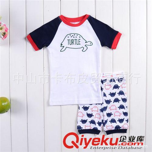 新款歐美短袖disney迪士尼女童套裝 babygap家居服全棉廠家直銷
