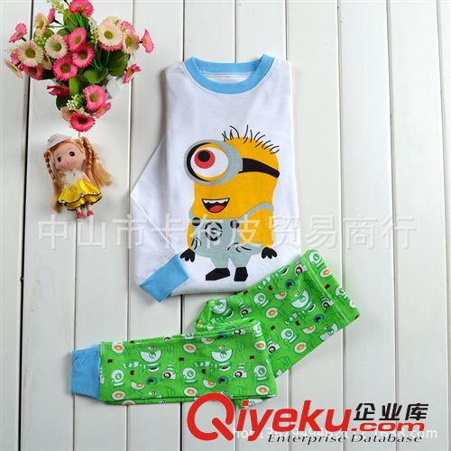 小黃人GAP家居服/幼小兒童童套裝外貿全棉品牌批發廠家直銷原始圖片2