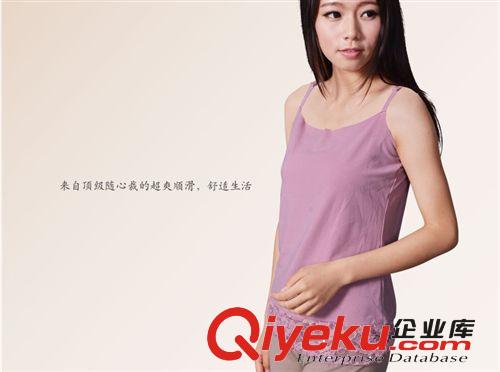 夏季女士背心 無袖無痕蕾絲花邊吊帶背心女裝莫代爾自由隨心裁原始圖片3