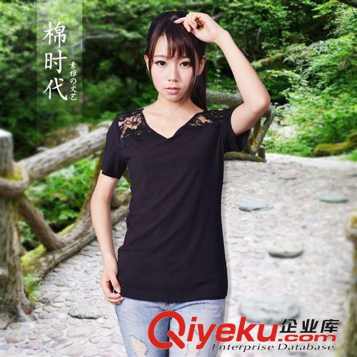 夏季新款女士背心 二色拼接蕾絲花邊小背心批發 自由裁  打底衫