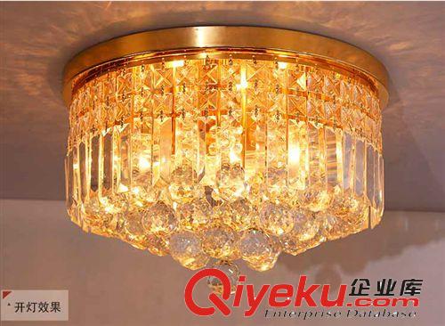 現(xiàn)代簡約水晶燈客廳燈臥室燈過道玄關(guān)走廊燈吸頂燈燈飾燈具原始圖片2