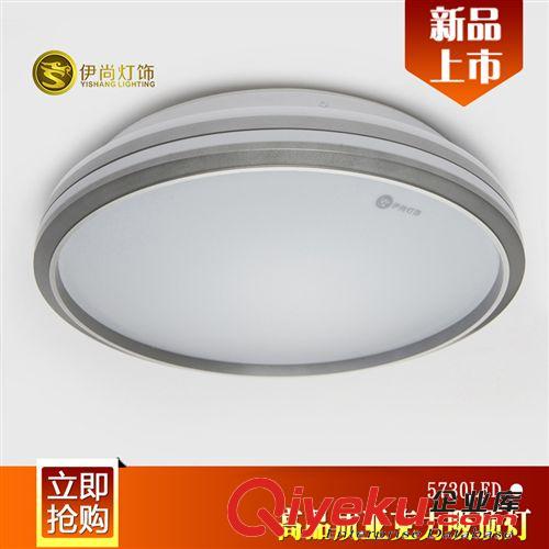 伊尚燈飾 廠家熱銷現代簡約高品質圓形LED臥室燈吸頂燈客廳燈