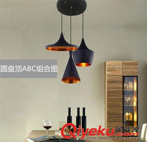 廠家直批 鋁材吊燈適用餐廳吧臺休閑場所店鋪照明裝飾燈具1頭起批原始圖片3
