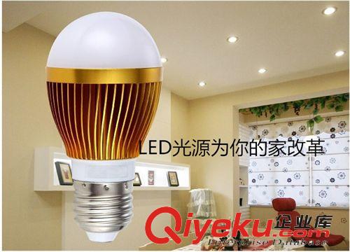 廠家直批 LED鋁材球泡E14E27頭適用家居酒樓店鋪照明節能環保護眼