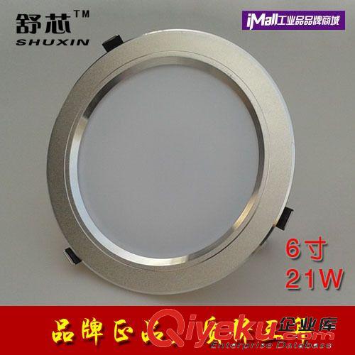 LED壓鑄筒燈防霧節能燈8寸21W高亮度天花筒燈HK-TD-A021